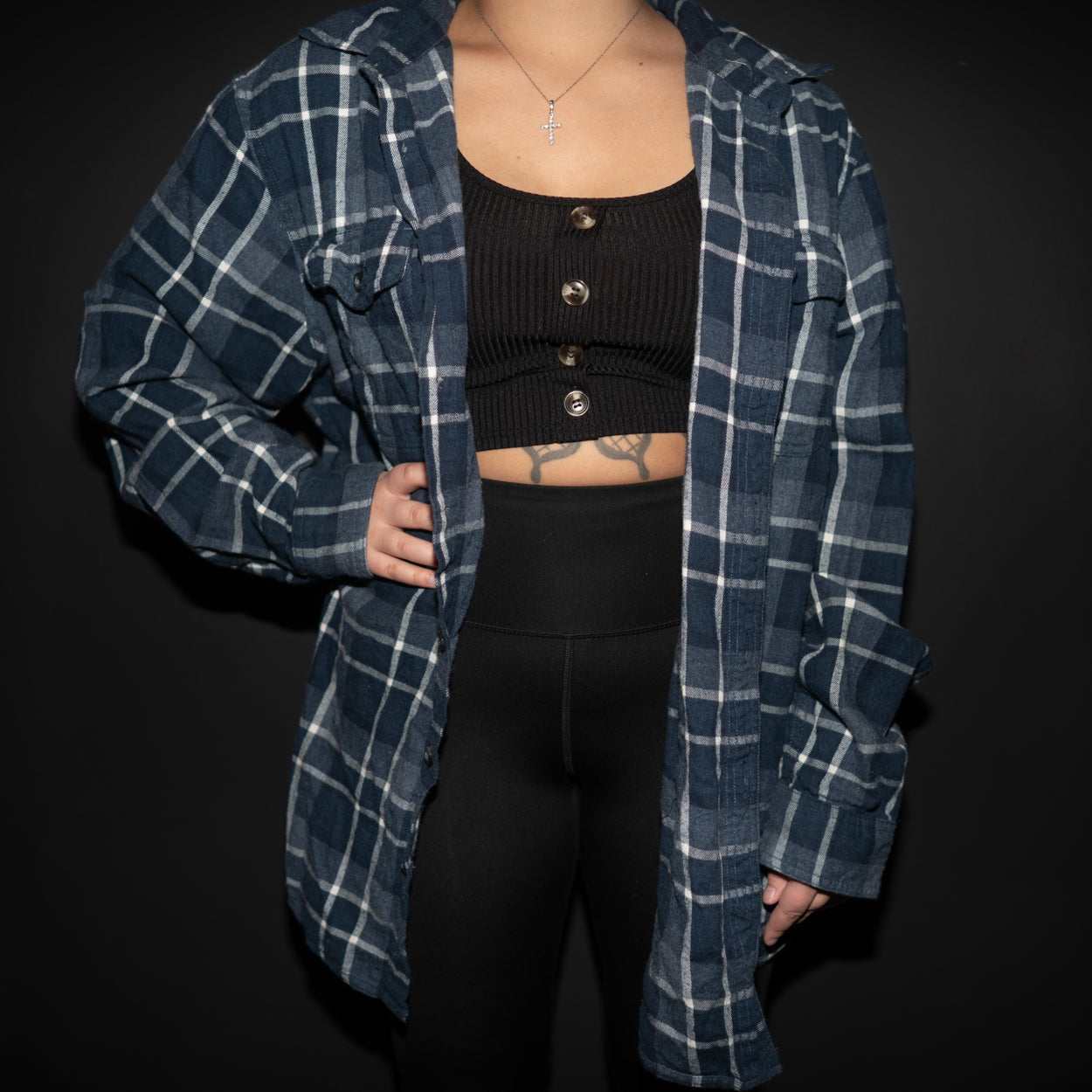 Metallic Prescott Flannel