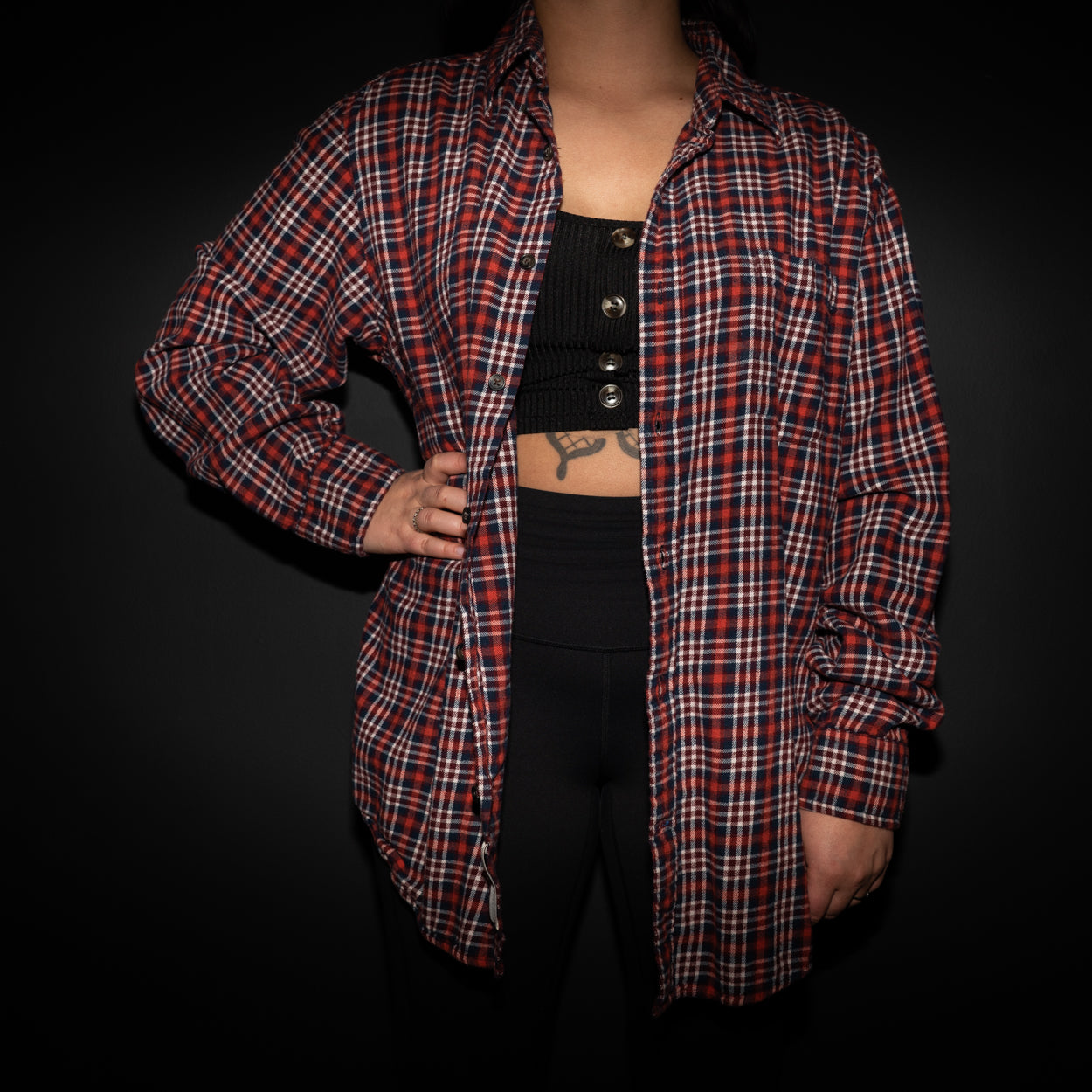 Sequin Detroit Tigers Flannel