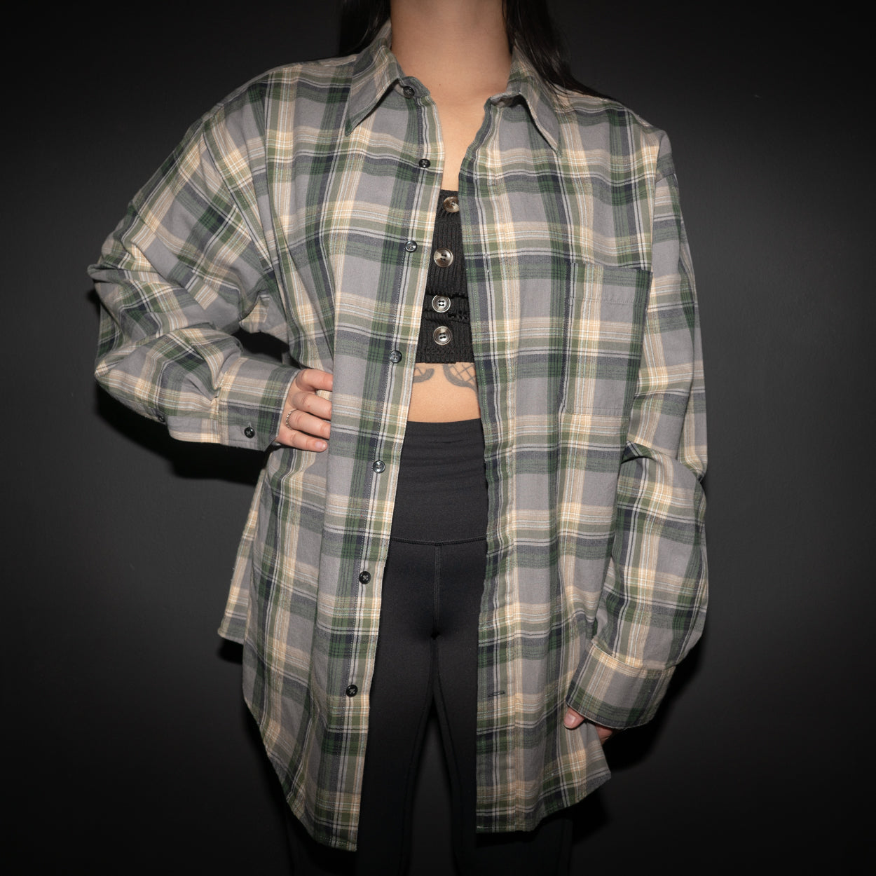 Metallic Cavaliers Flannel