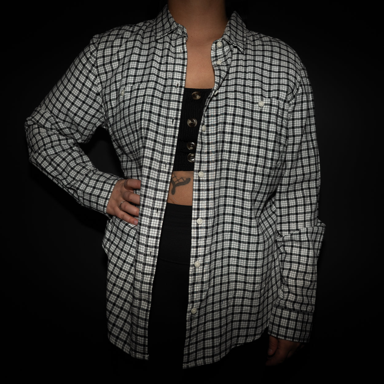 Sequin Pitt Pirates Flannel