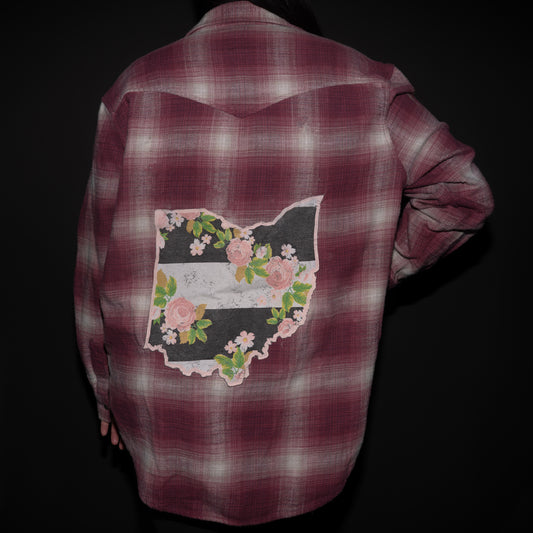 Floral Ohio Flannel